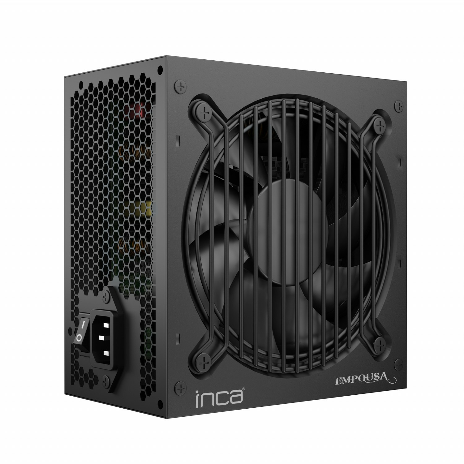 INCA Netzteil 650W 80+Bronze 1x120mm Lüfter/ATX 12V 2.3 sw
