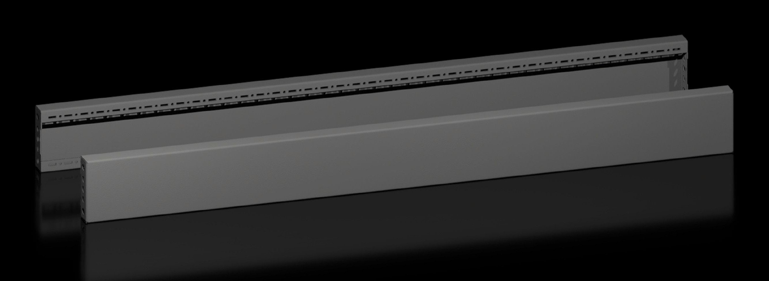 Rittal VX 8660.036 Trim panel - Rittal VX 8660.036, Trim panel, Black,