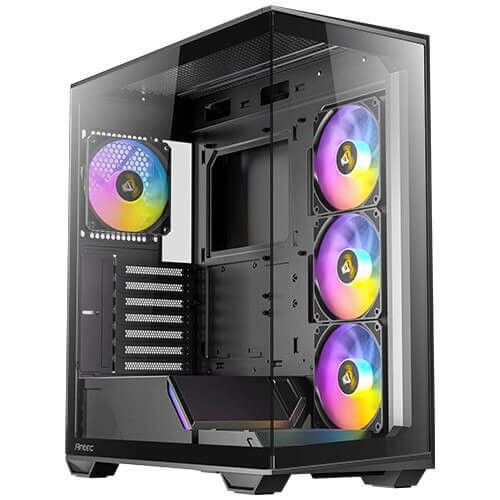 Antec C3 Midi Tower Black - Antec C3, Midi Tower, PC, Black, ATX, ITX,