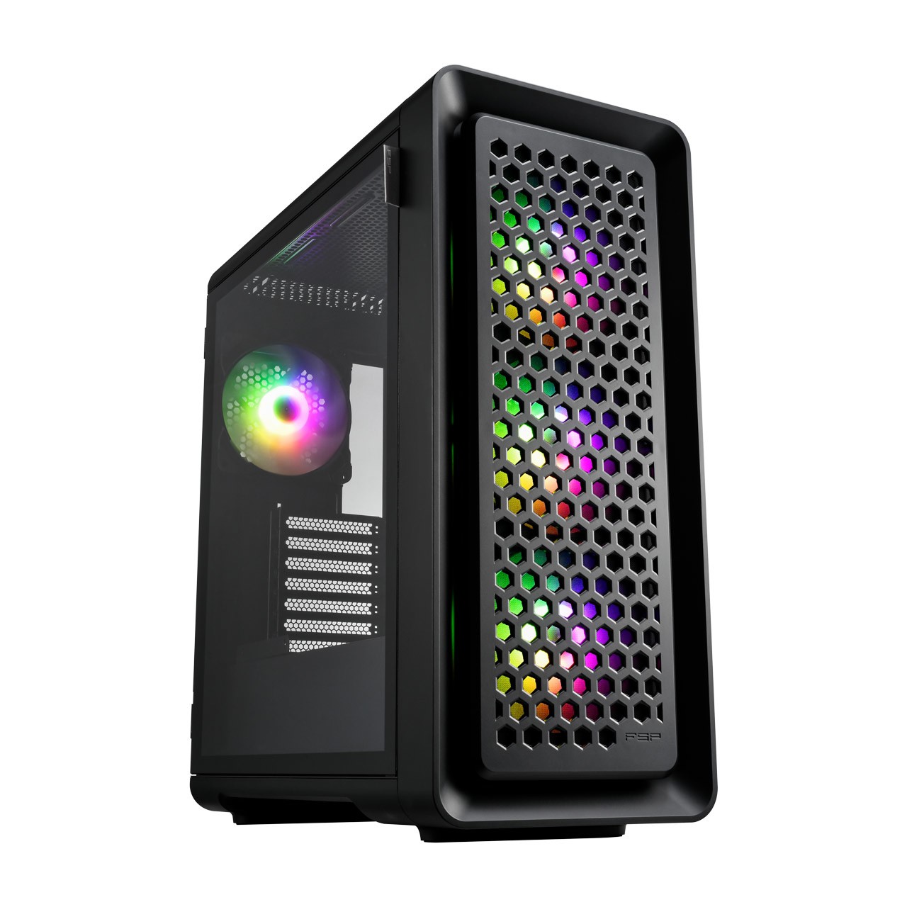 FSP CUT593P Carcasa Full Tower mITX, mATX, ATX Negro ARGB - FSP