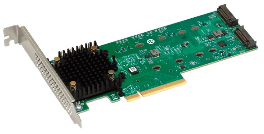 Broadcom 9540-2M2 RAID controller PCI Express x8 4.0 - Broadcom 9540-