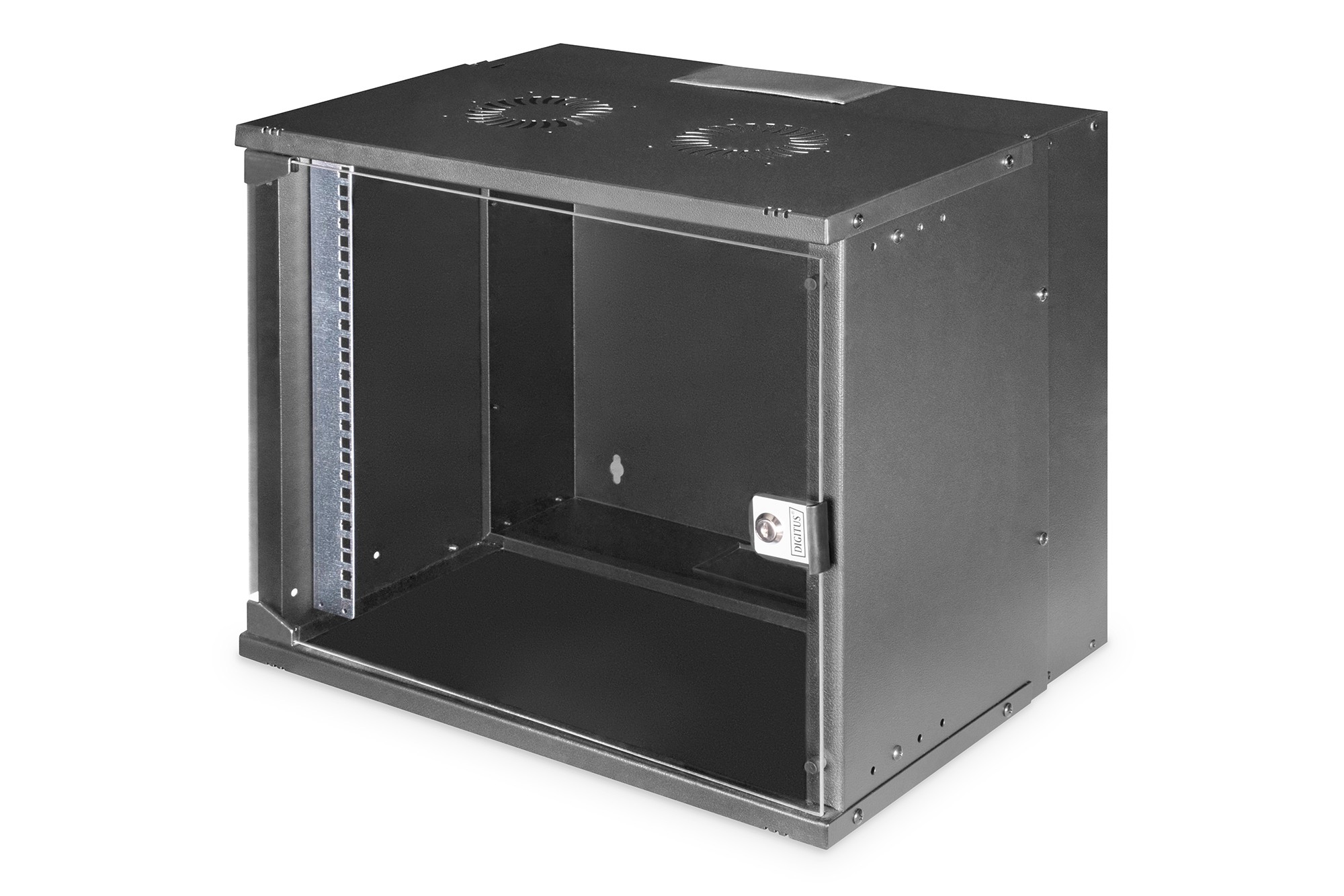 DIGITUS Wandgehäuse SOHO PRO 9HE 460x540x400 mm 19" schwarz