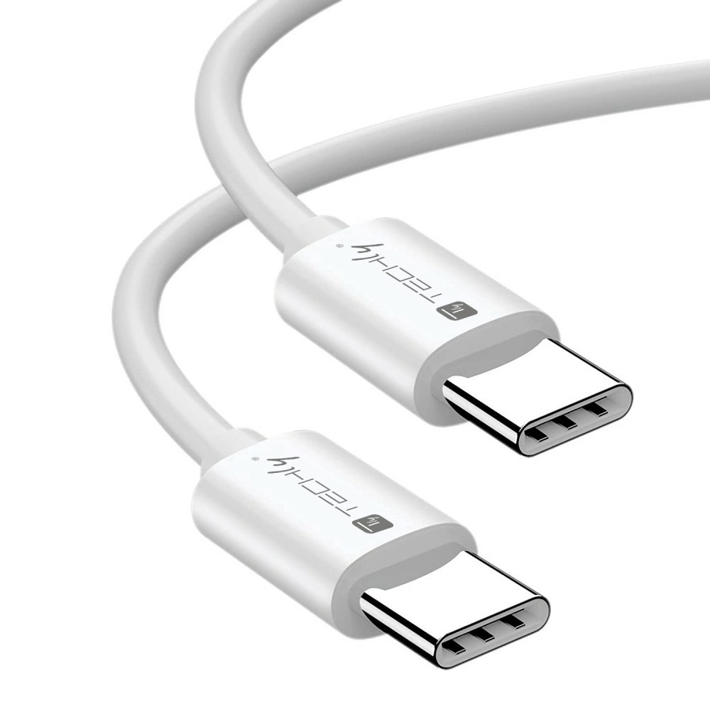 Techly ICOC-MU4-20G240W2 USB cable USB4 Gen 2x2 2 m USB C White -