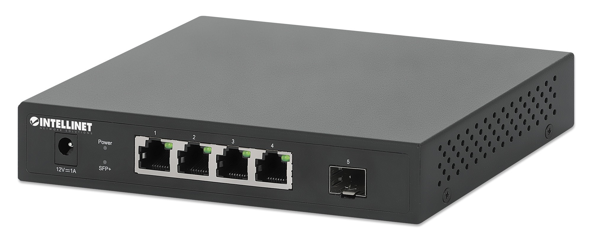 Intellinet 5 Port Switch 4 x 2.5G Ethernet-Ports and 1 SFP+ Uplink -