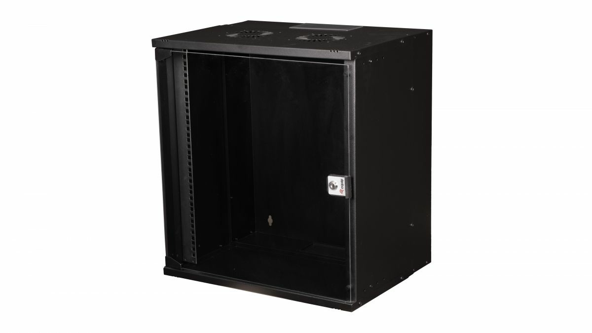 Equip EWM-12-5440-B étagère 12U Rack monté sur le mur Noir - Equip