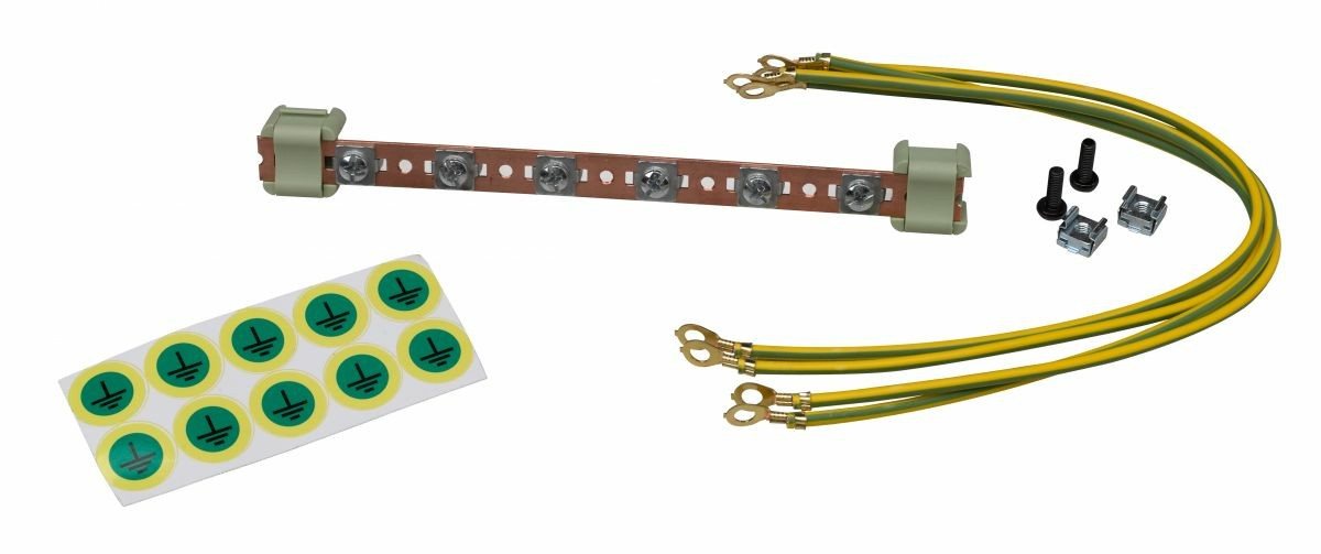 Equip Grounding Set, 6 CONNECTION POINTS, 220MM Long - Equip