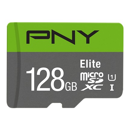 PNY Elite 128 GB MicroSDXC UHS-I Class 10 - PNY Elite, 128 GB,