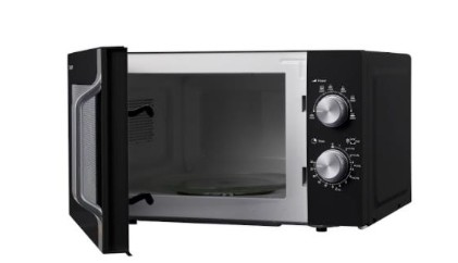Sharp R204BA Solo-Mikrowelle schwarz