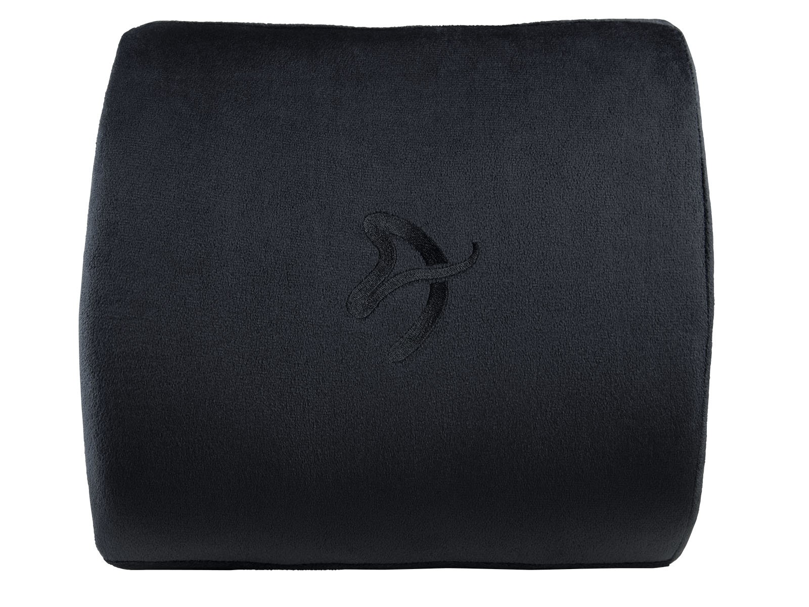 Arozzi Lumbar Support - Black Velour - Arozzi Lumbar Support - Black