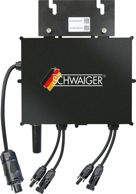 Schwaiger SOWR0806 power adapter/inverter Indoor Black - Schwaiger