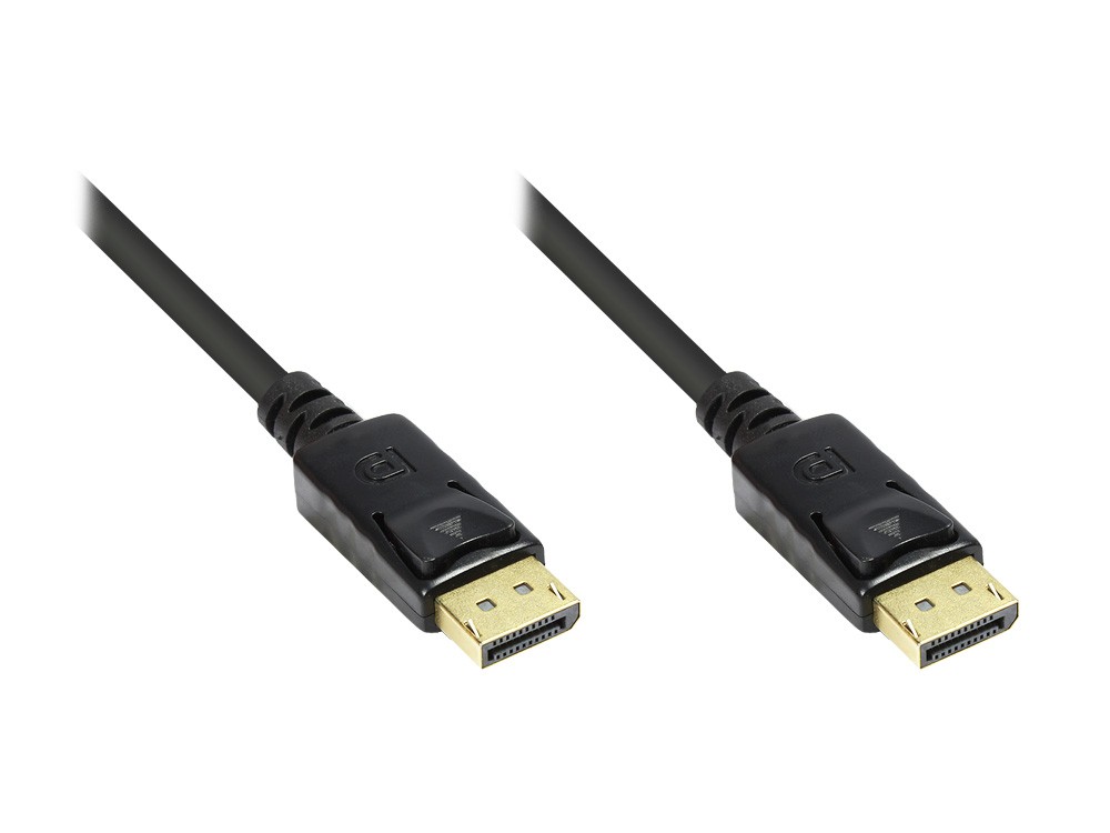 Alcasa DisplayPort/DisplayPort, 10 m Black - Alcasa DisplayPort/