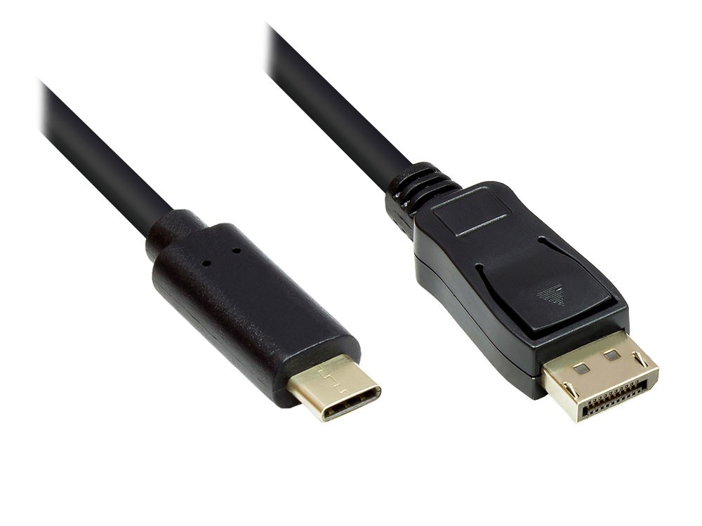 Alcasa GC-M0108 video cable adapter 5 m DisplayPort Black - Alcasa GC-