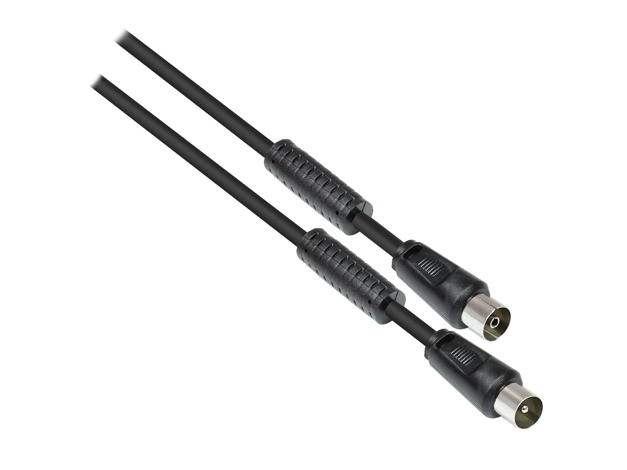 Alcasa S-PAK50S cable coaxial 50 m IEC Negro - Alcasa S-PAK50S, 50 m,