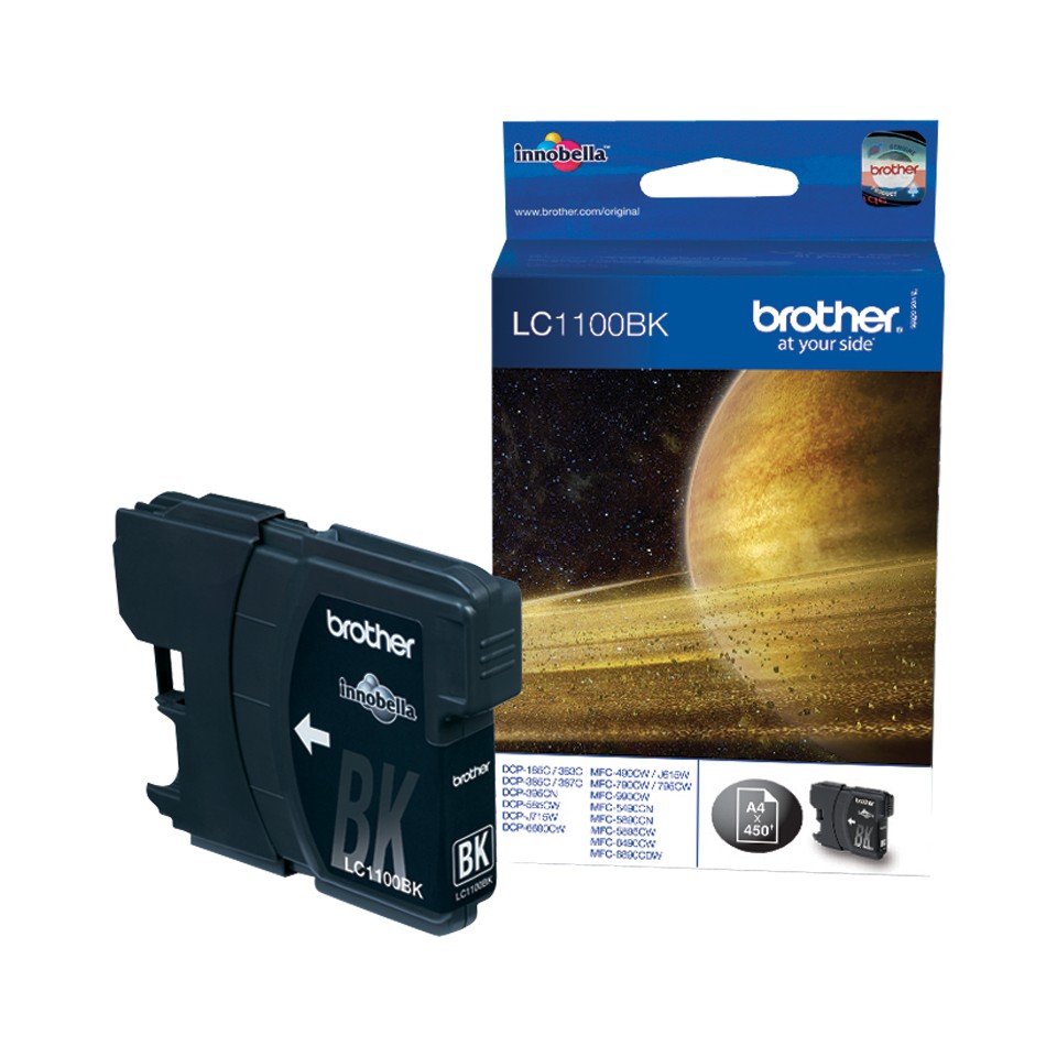 Brother LC1100BK cartuccia d'inchiostro Originale Nero - Brother
