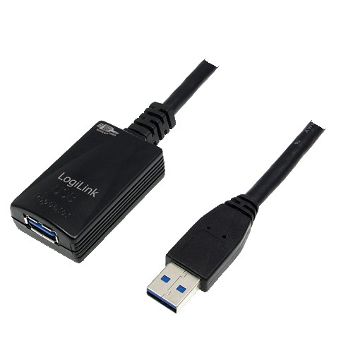 LogiLink 5.0m USB 3.0 M/F cable USB USB 3.2 Gen 1 (3.1 Gen 1) 5 m USB