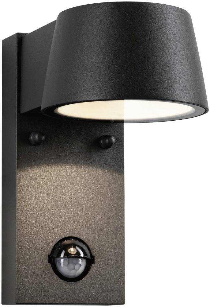 Paulmann Capea 94453 LED-Außenwandleuchte con Bewegungsmelder 6W gris