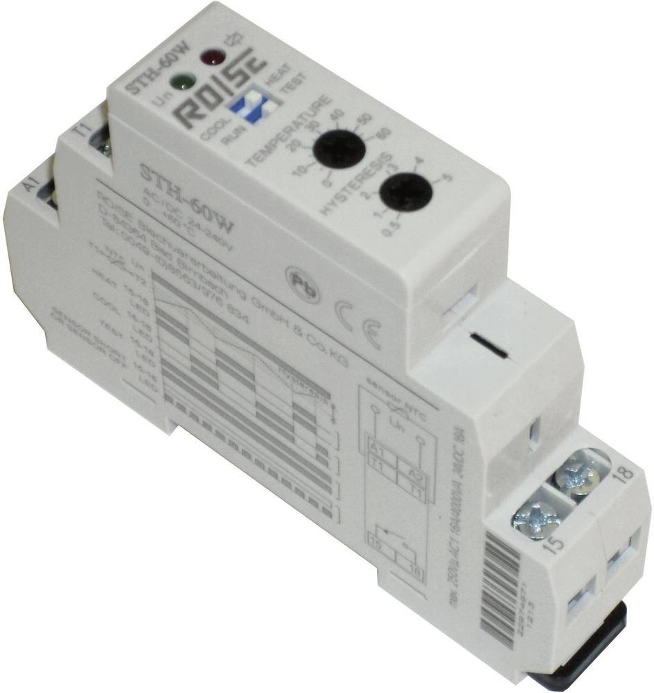 RO/SE LM-Heizungen Schaltschrankheizungs-Thermostat STH-60W 240 V/AC,