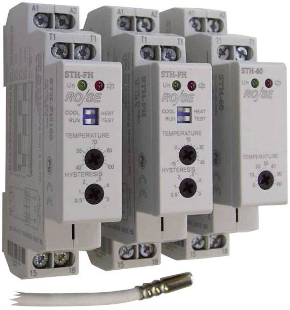 RO/SE LM-Heizungen Schaltschrankheizungs-Thermostat STH-60 240 V/AC,