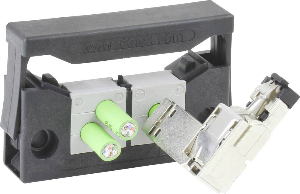 Icotek KEL-QUICK E2 Kabeleinführungsleiste Polyamid Schwarz 1St.