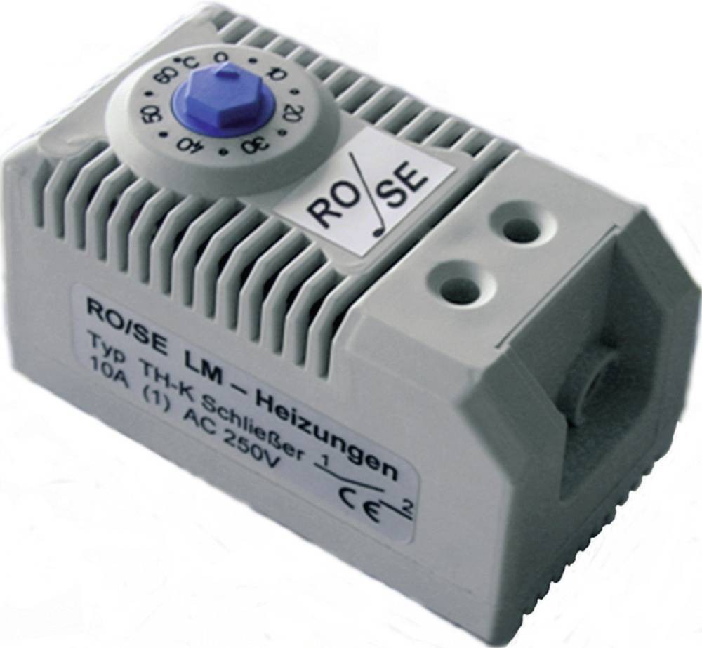 RO/SE LM-Heizungen Schaltschrankheizungs-Thermostat TH-K 1 Schließer