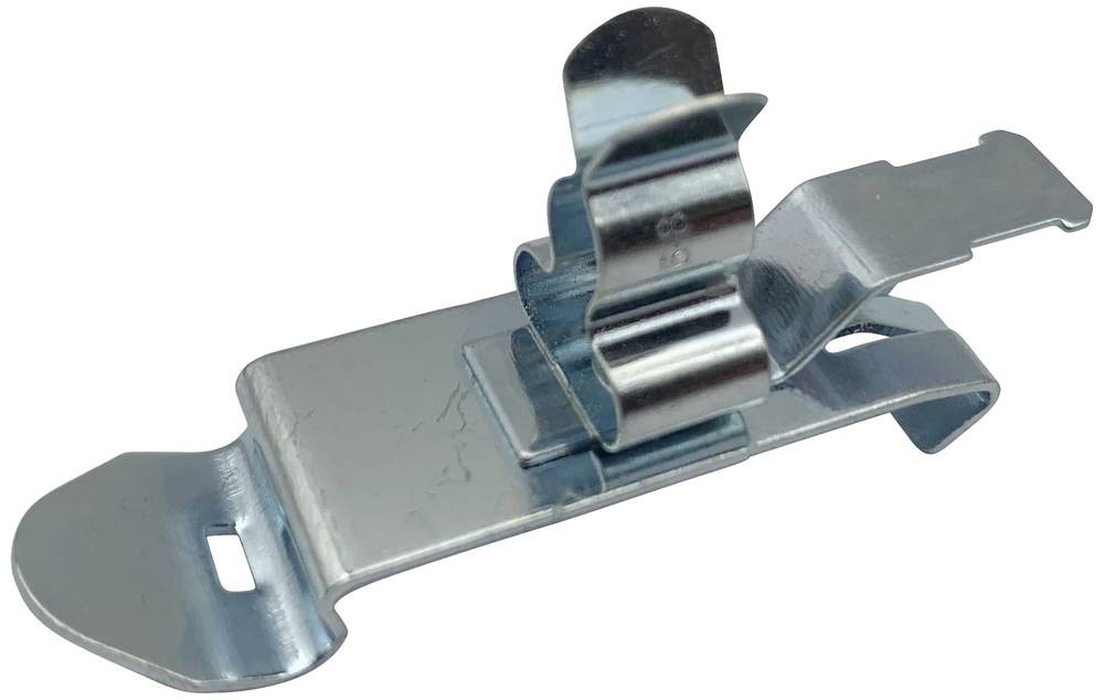 TRU COMPONENTS Schirmklammer Klemm-Ø (max.) 8mm Federstahl 1 pc(s)