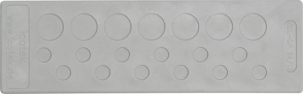 Icotek KEL-DP 24/26 Kabeldurchführungsplatte Klemm-Ø (max.) 16.1mm