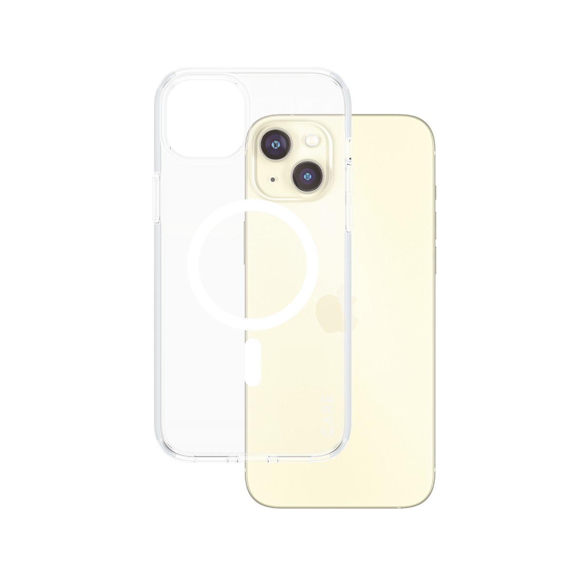 PanzerGlass CARE by Urban Combat Case Transparent w. White