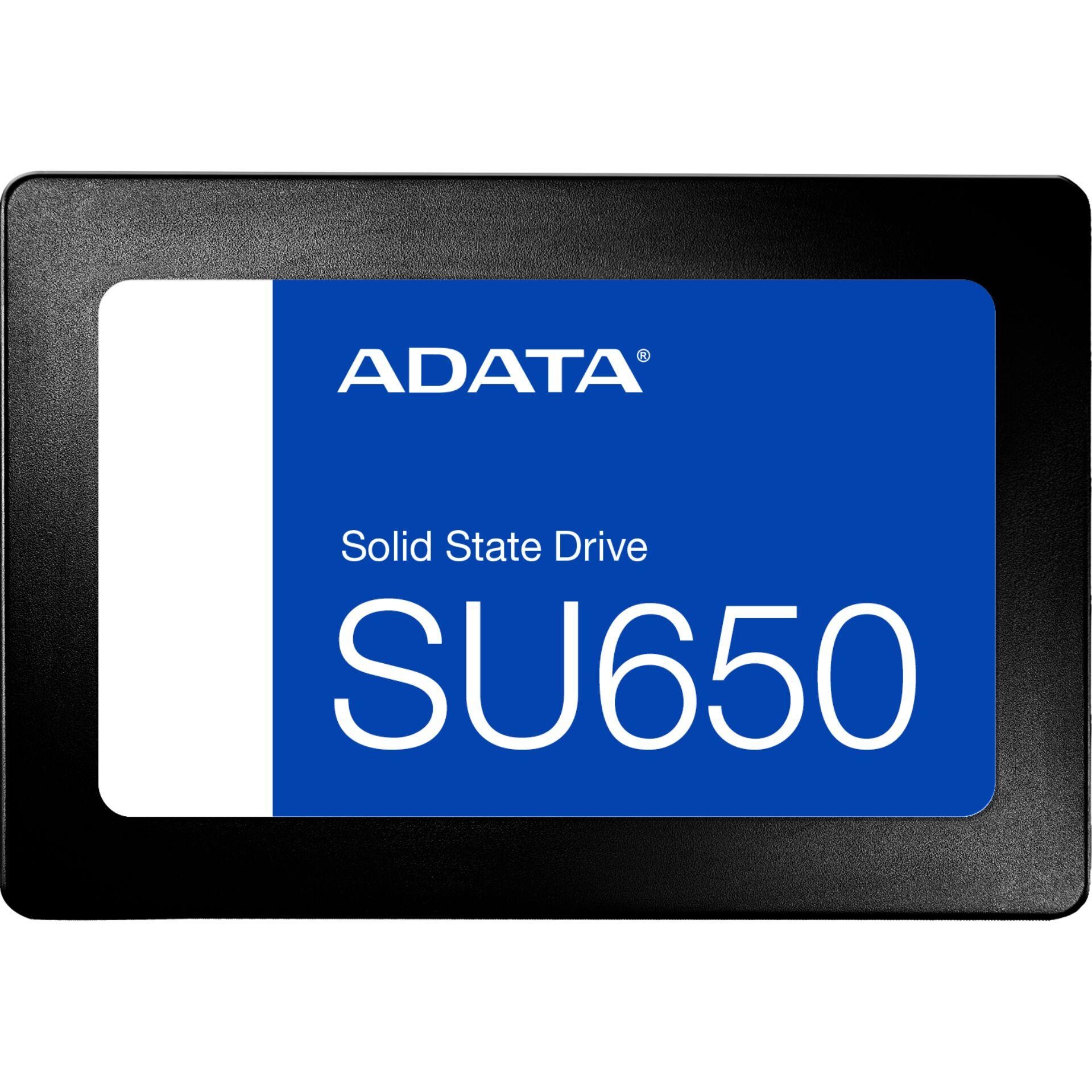 ADATA SU650 1 TB 2.5" Serial ATA III 3D NAND - ADATA SU650, 1 TB, 2.5"
