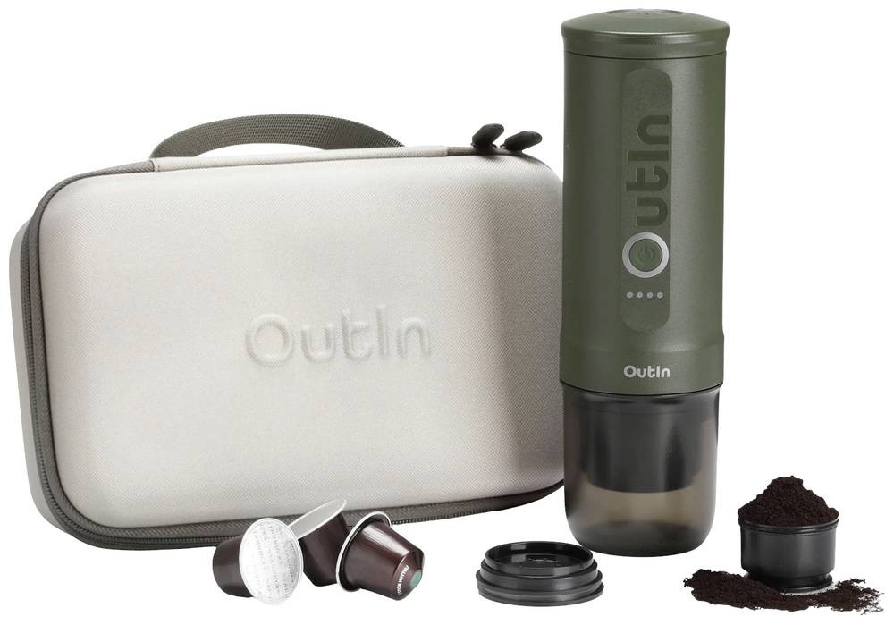 OutIn A000011 Nano espresso coffee machine with rechargeable battery