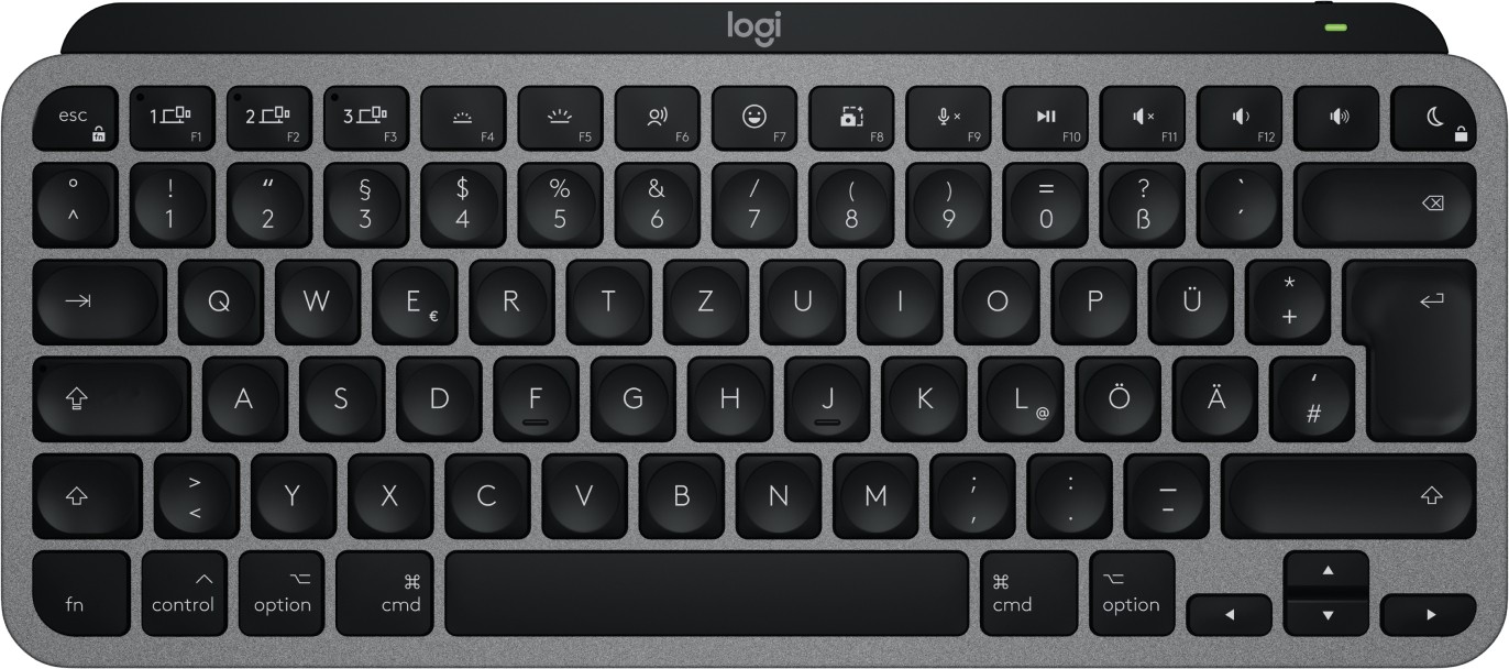 Logitech MX Keys Mini for Mac Tastatur kabellos (Logi Bolt),