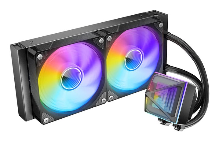 AZZA Wasserkühler PC CPU Pyramid 240 ARGB Schwarz
