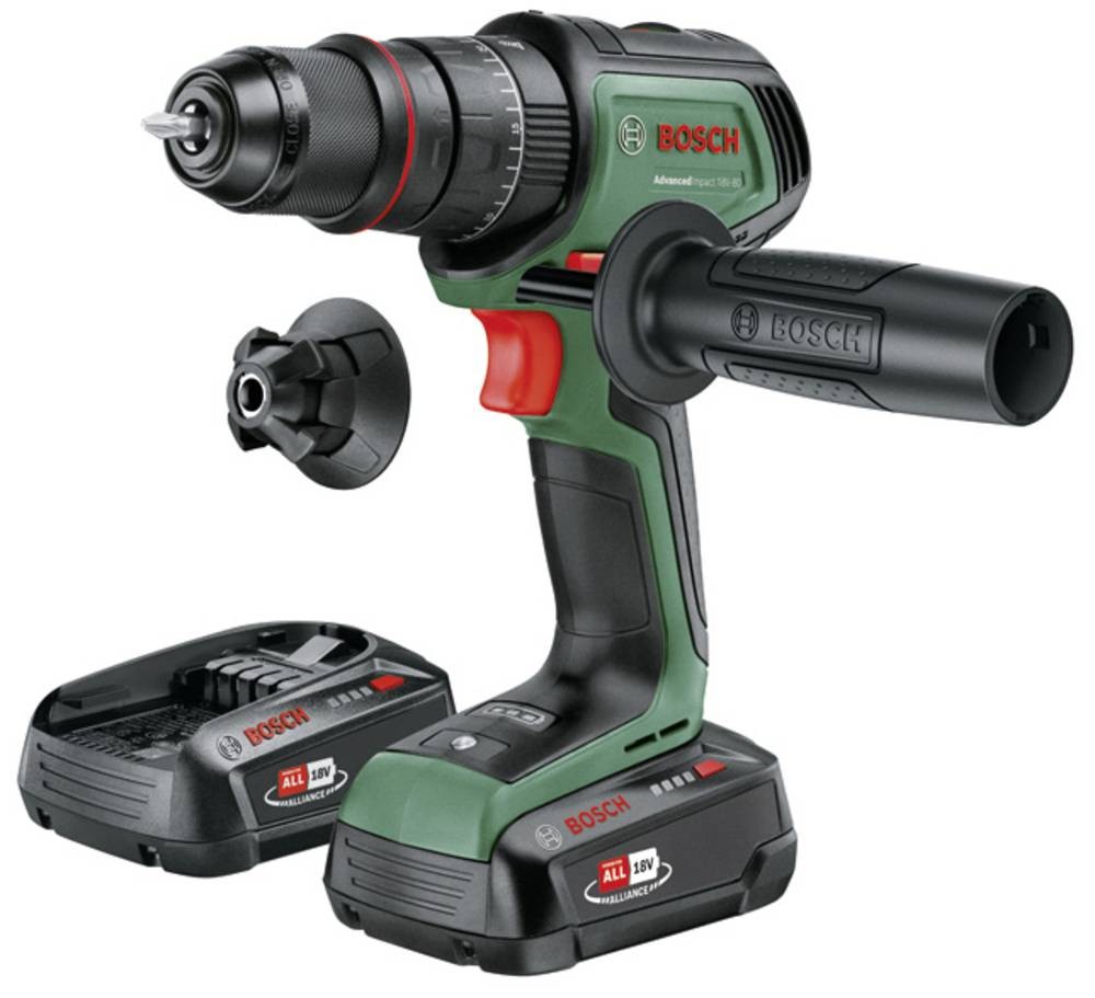 Bosch AdvancedImpact 18V-80 QuickSnap 1950 RPM Keyless 890 g Black,