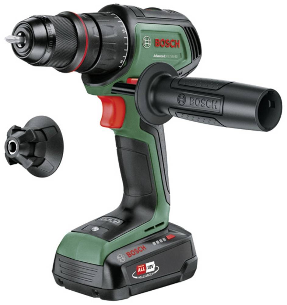 Bosch Home and Garden AdvancedDrill 18V-80 QuickSnap 06039E2001 Akku-