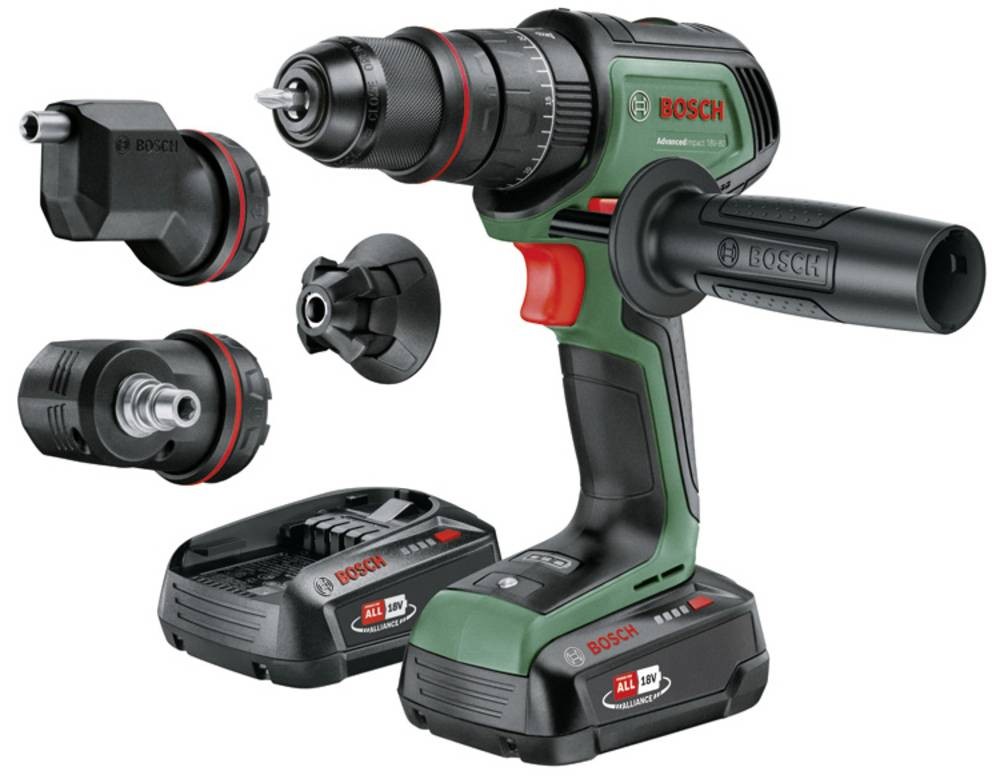 Bosch Home and Garden AdvancedImpact 18V-80 QuickSnap -Akku-