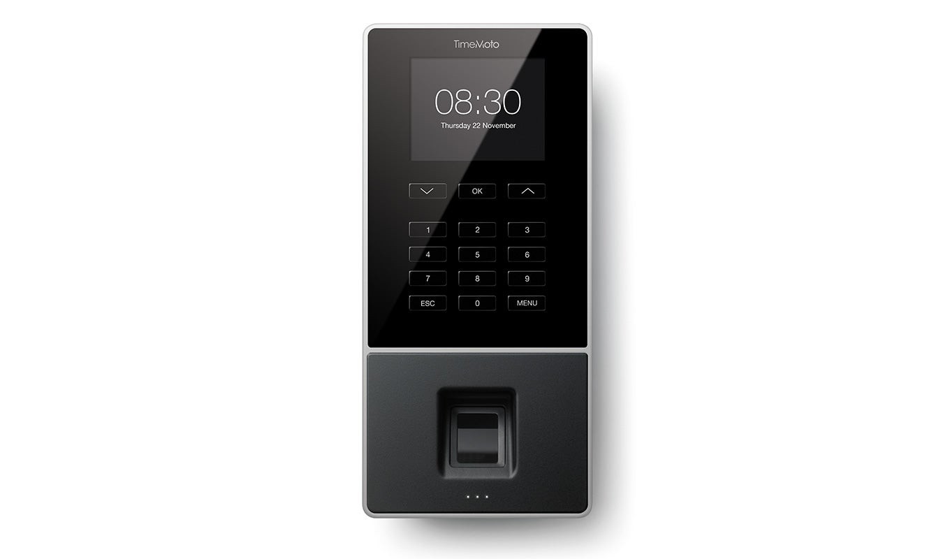 Safescan TimeMoto TM-626 Noir Jeton de puce, Empreinte digitale, Mot
