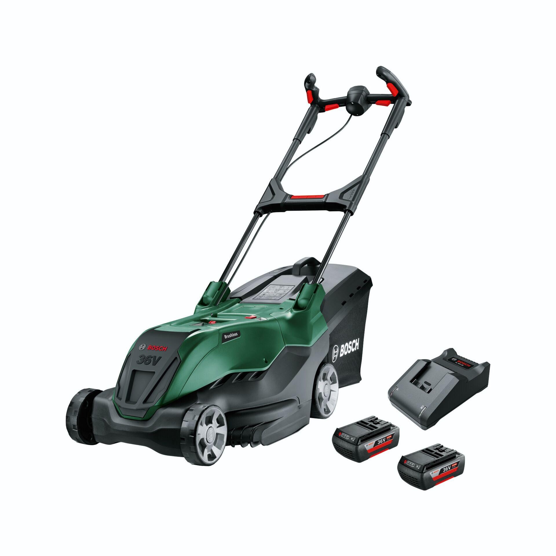 Bosch AdvancedRotak Walk behind lawn mower Battery Green - Bosch