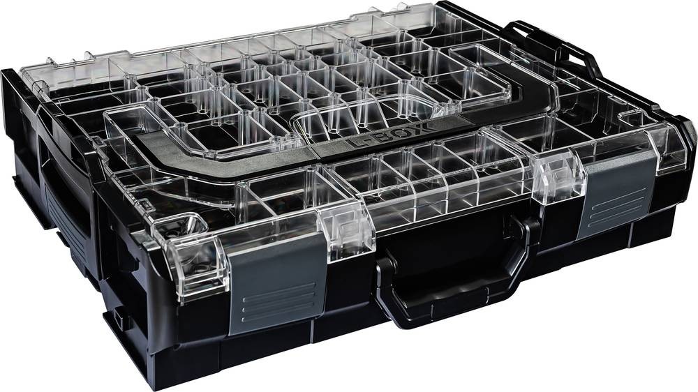 L-BOXX 102 Black, Transparent - L-BOXX 102, Black, Transparent, 378 x