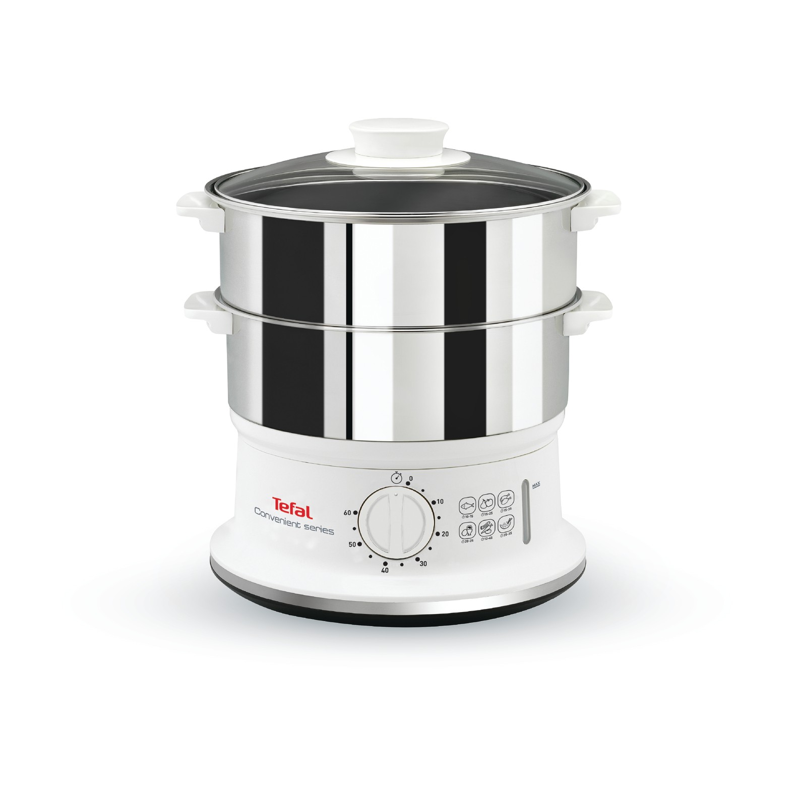 Tefal VC1451 cuiseur vapeur 2 Nombre de paniers Pose libre 900 W