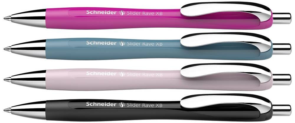 Slider XB Penna A Sfera Azzurra – Tecnologia ViscoGlide, Tratto Extra Largo 1,4 Mm, Con Impugnatura Soft Grip