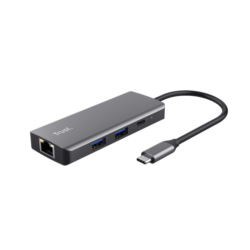 Trust Dalyx USB tipo-C 1000 Mbit/s Argento - Trust Dalyx, USB tipo-C,