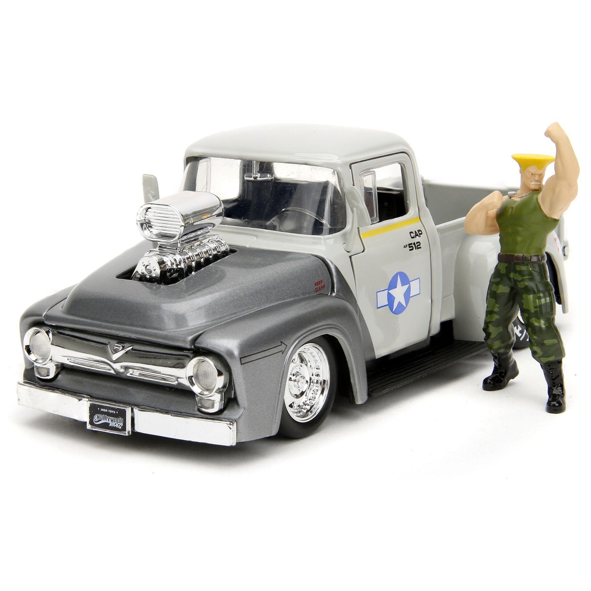 Jada Toys Street Fighter 1956 Ford Pickup 1:24 - Jada Toys Street