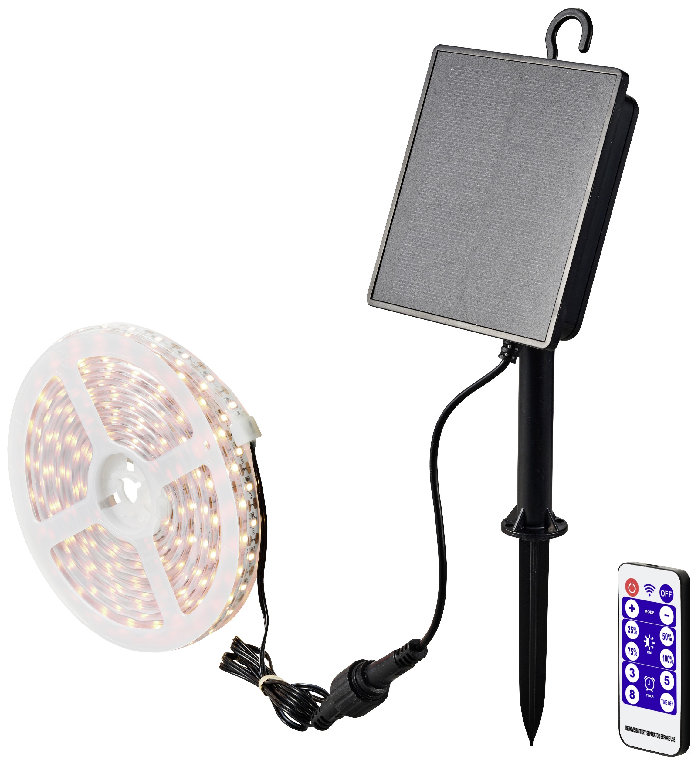 Sygonix SY-5947264 Solar-Lichtschlauch LED LED fest eingebaut 1.8W