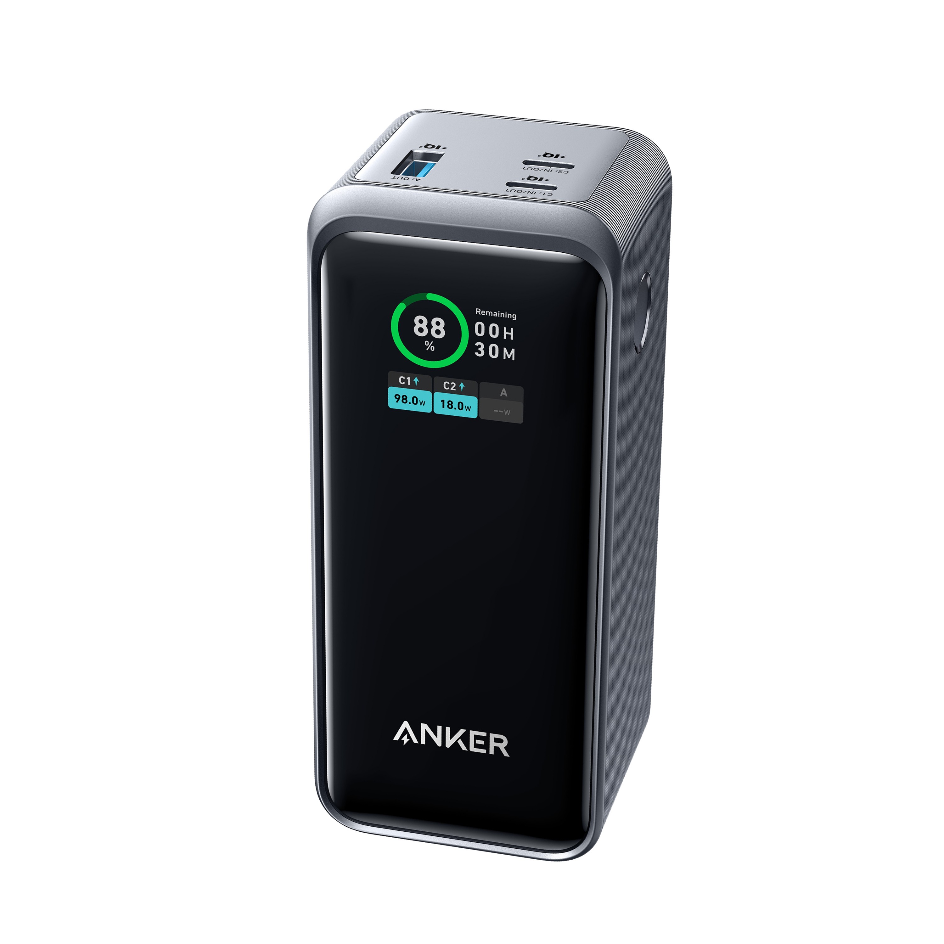 Anker Prime 20000 mAh Black - Anker Prime, 20000 mAh, 200 W, Black