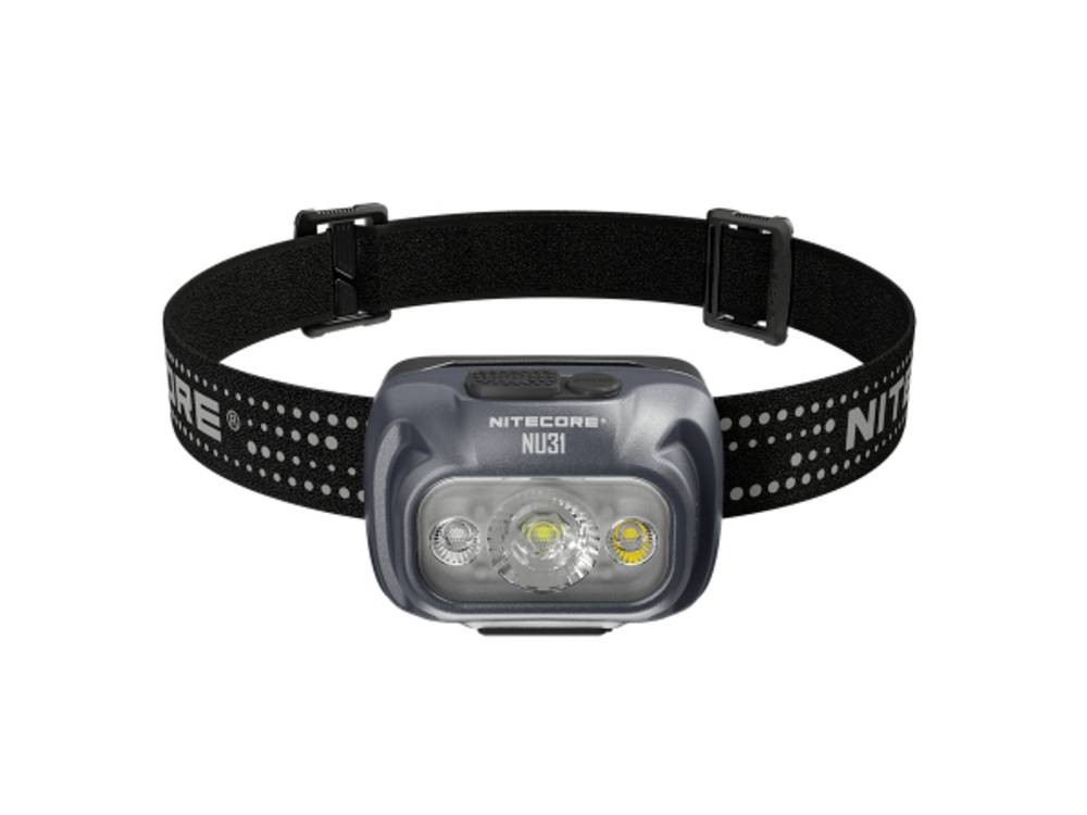 NiteCore NU31 grau LED Stirnlampe akkubetrieben 550lm NC-NU31-GR