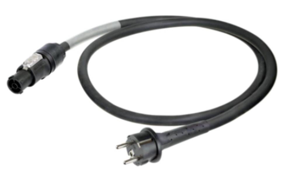 Neutrik 1027576 Strom connection cable black 1.50m