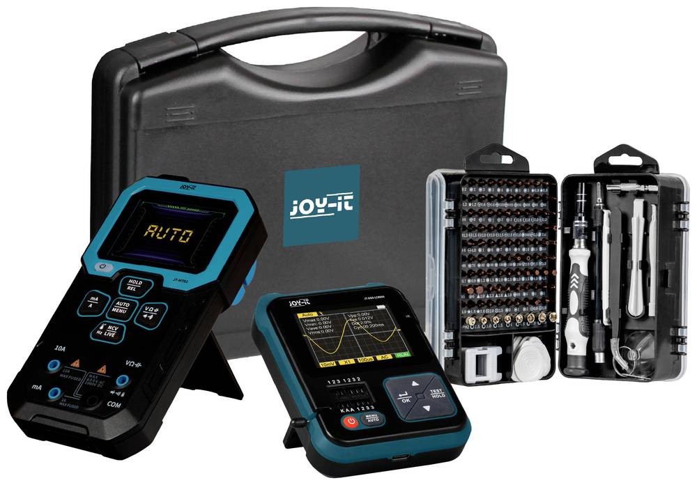 Joy-it Measurement Kit Oszilloskop, Signalgenerator, Multimeter 1kHz -