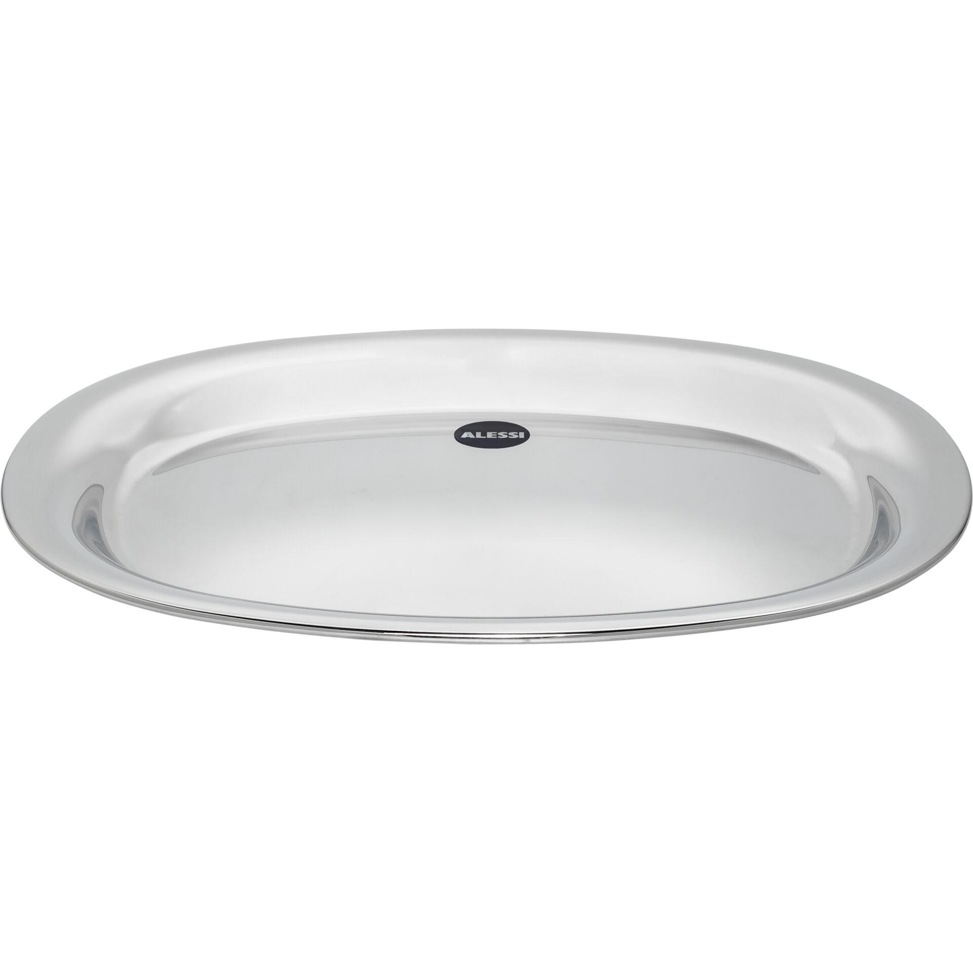 Alessi JM13 Servierplatte 36L Edelstahl