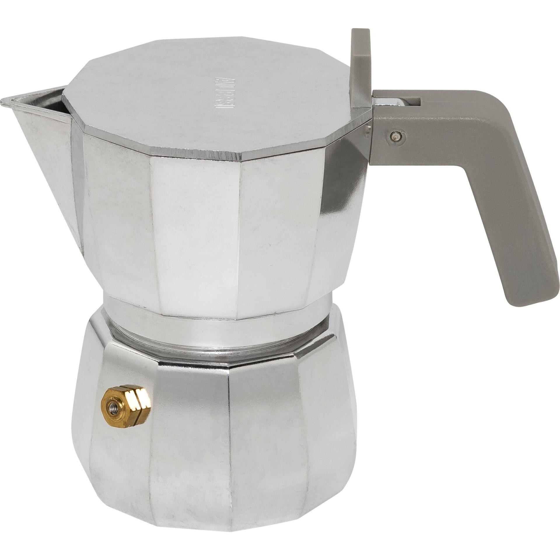 Alessi Mokka Espressomaschine DC06/1 silber