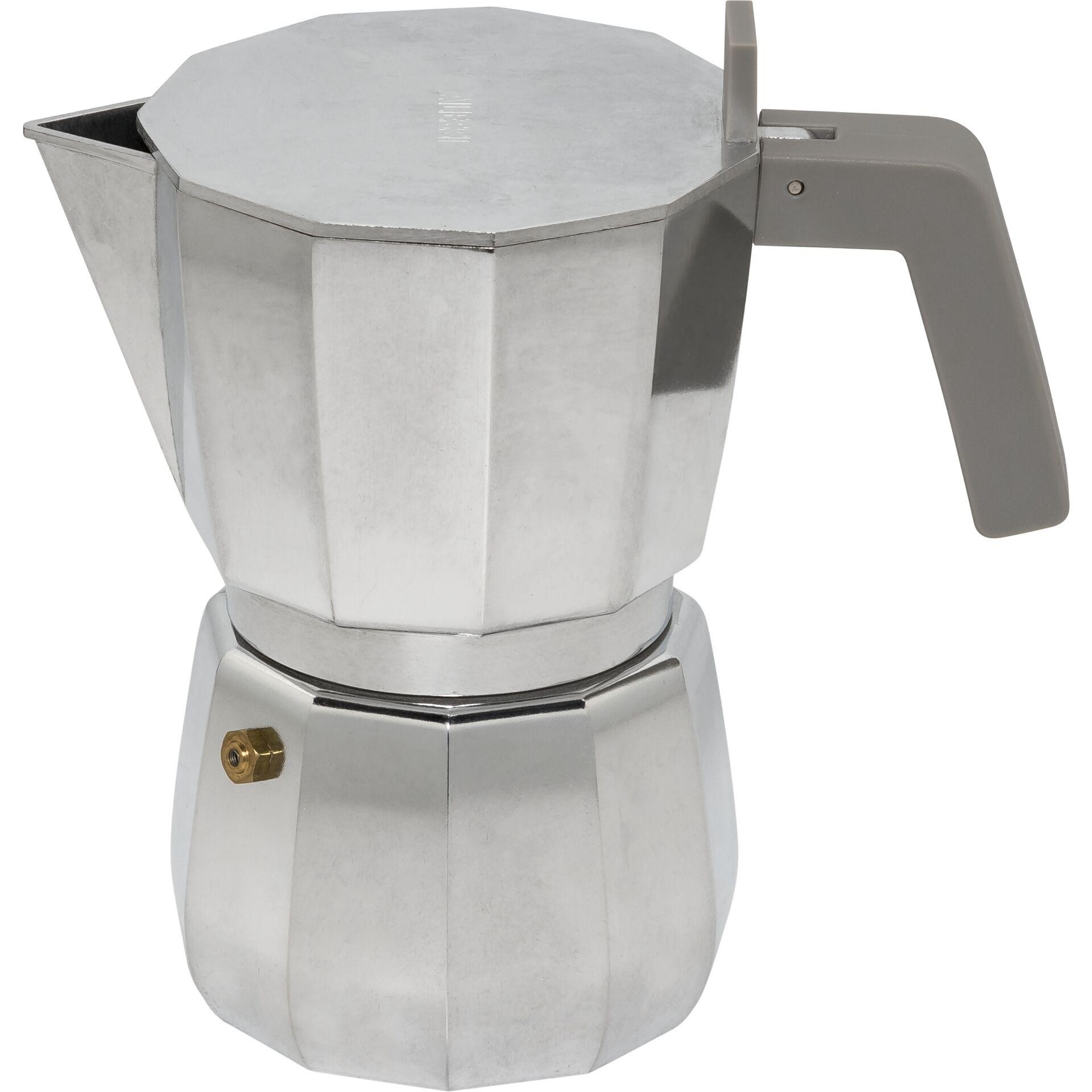 Alessi Moka Moka pot 0.3 L Grey - Alessi Moka, Moka pot, 0.3 L, Grey,