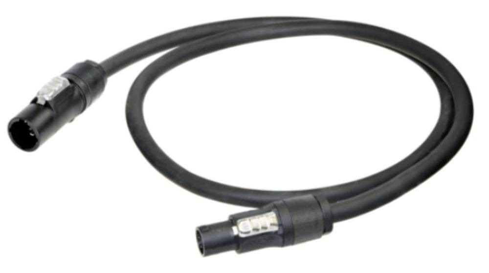 Neutrik 1027570 Strom connection cable black 1m